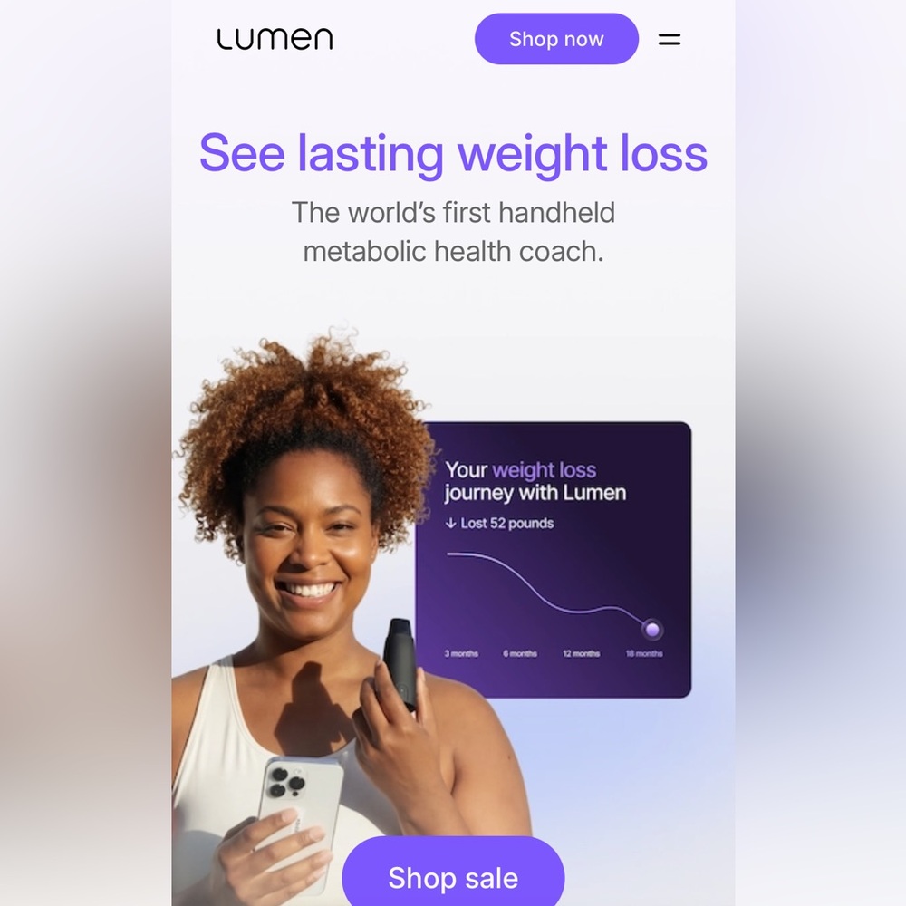 Lumens Black Metabolic Tracker